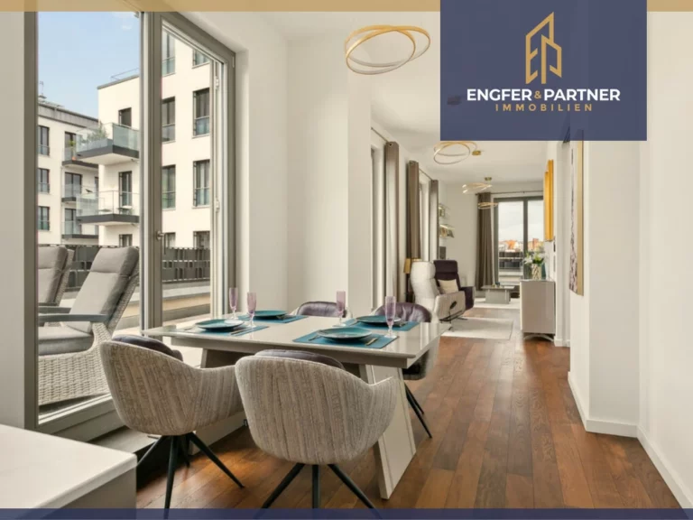 Elegantes Penthouse mit hochwertiger Ausstattung und Spreeblick im „Charlottenburg Nr. 1“