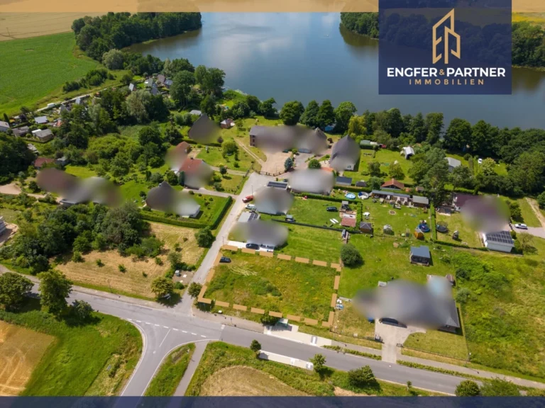 Auch teilbar! Nur 10km bis nach Schwerin! Baugrundstück mit B-Plan für EFH/DHH-Bebauung in Seenähe