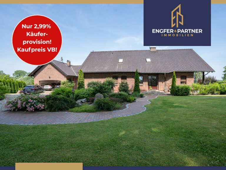 Landhaus im Herzen von Mecklenburg! Ideal für Mehrgenerationswohnen, Pferdehalter oder Jäger!