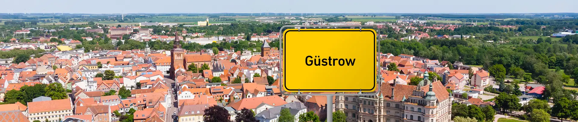 Blick auf Güstrow