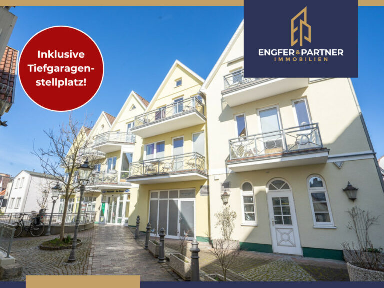 Ferienwohnung mit TG-Stellplatz in Warnemünde, mit Blick auf die Achterreg, Haus Möwenblick