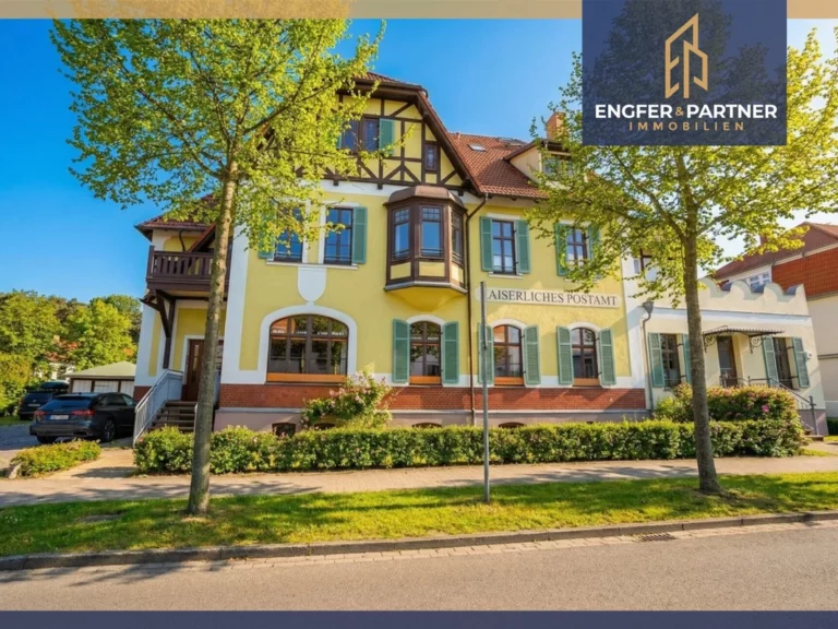 Hochwertige, vermietete Bürofläche mit Gästeapartment inkl. 2 TG- und 6 Außenstellplätzen.